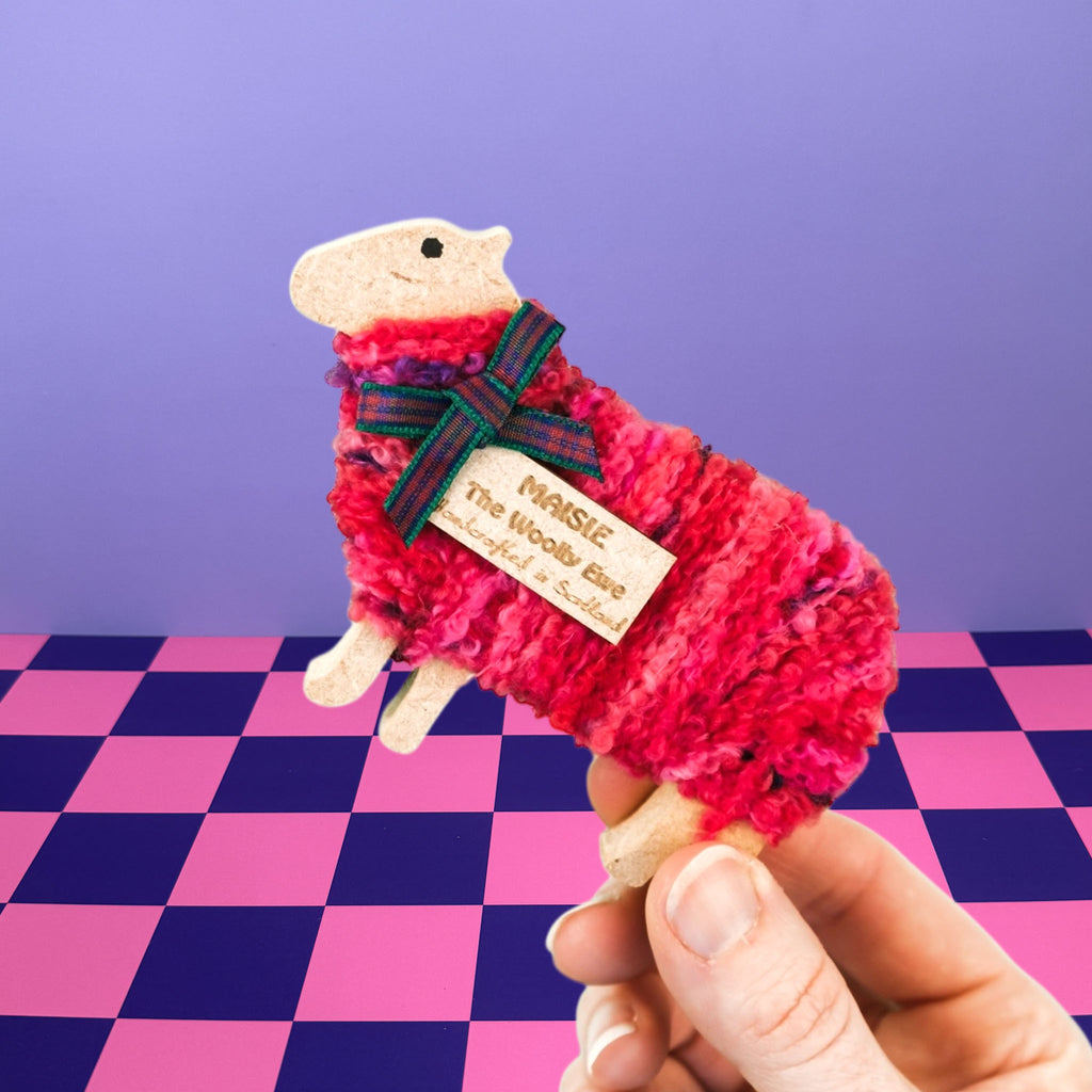 Woolly Ewe Standing Ornaments
