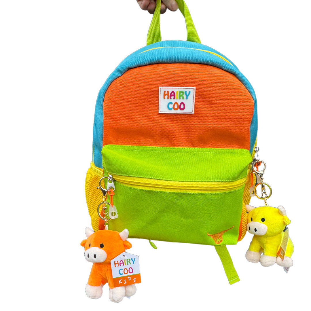 Hairy Coo Kids Backpack ORANGE