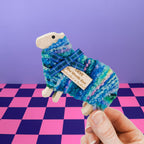 Woolly Ewe Standing Ornaments