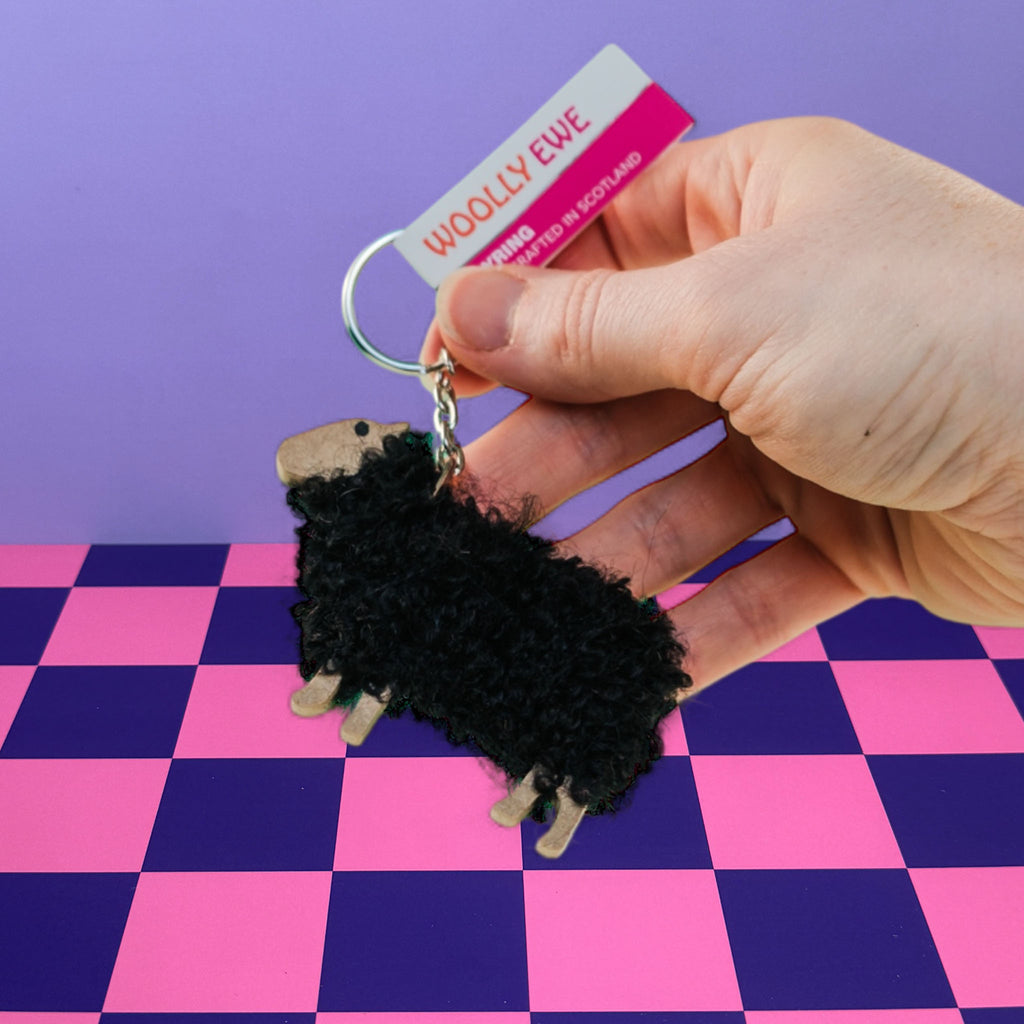 Woolly Ewe - Sheep Keyrings