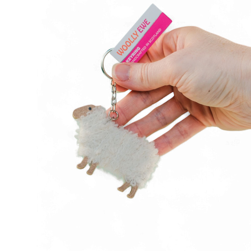 Woolly Ewe - Sheep Keyrings