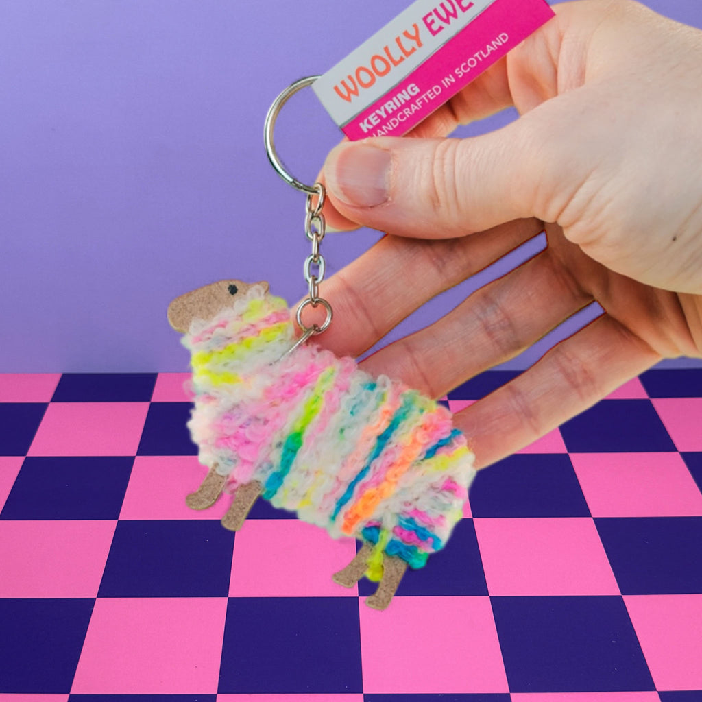 Woolly Ewe - Sheep Keyrings