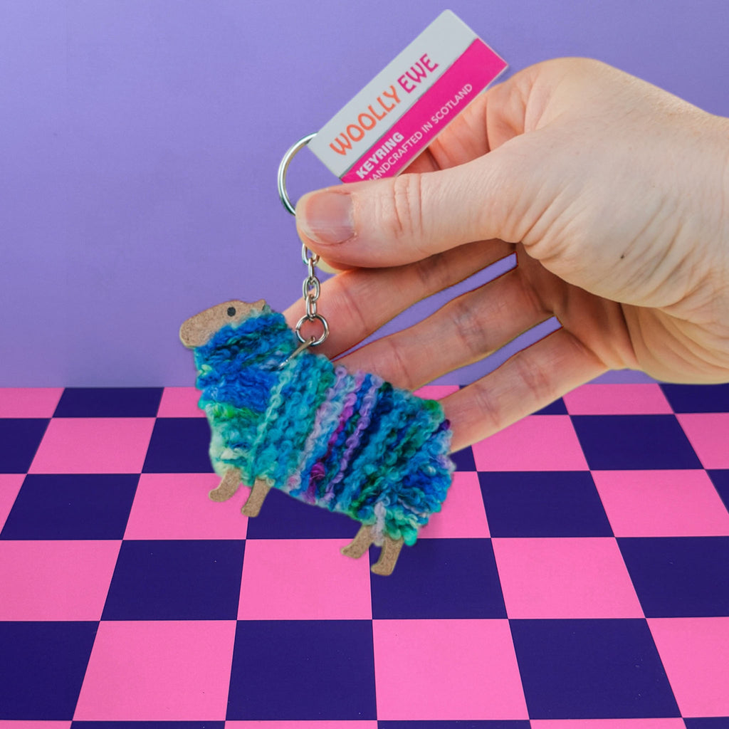 Woolly Ewe - Sheep Keyrings